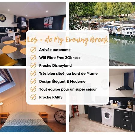 Evasion Entre Paris, Disneyland Et Bords De Marne Noisy-le-Grand Exterior foto